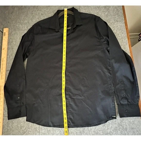 Good Man Brand Long Sleeve Button Down Dress Shirt, Blue, Casual L - Picture 3 of 16